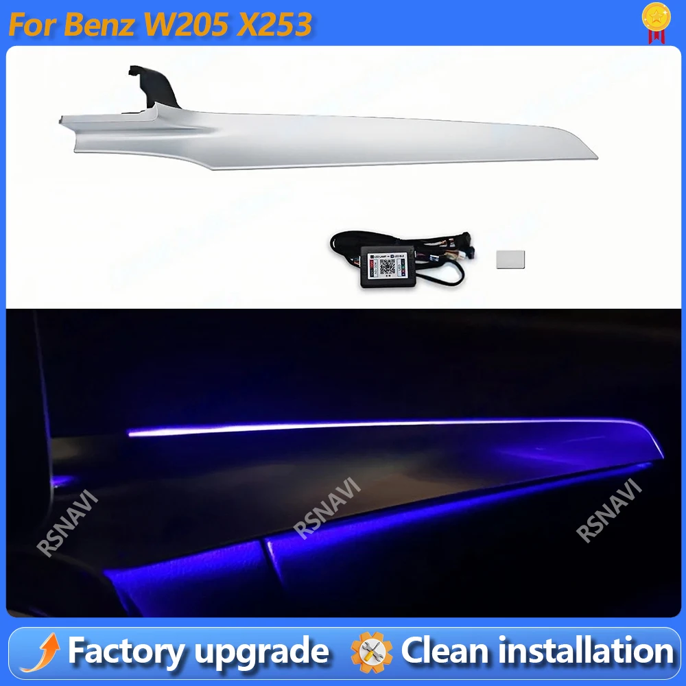 256 Colour LED Passenger Light For Mercedes Benz C-class GLC W205 X253 C43 C63 Coupe Car Instrument Copilot Lamp Ambient Light
256 Colour LED Passenger Light For Mercedes Benz C-class GLC W205 X253 C43 C63 Coupe Car Instrument Copilot Lamp Ambient Light