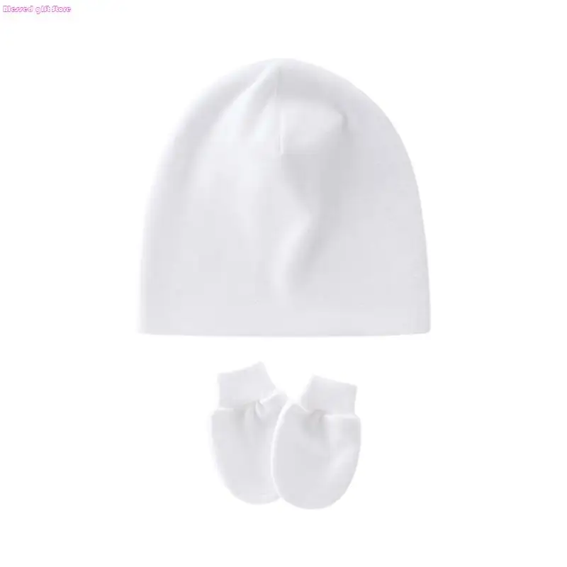D0JC Soft Breathable Newborns Baby Hat and Mittens Set 0-1 Month Infant Accessories
D0JC Soft Breathable Newborns Baby Hat and Mittens Set 0-1 Month Infant Accessories