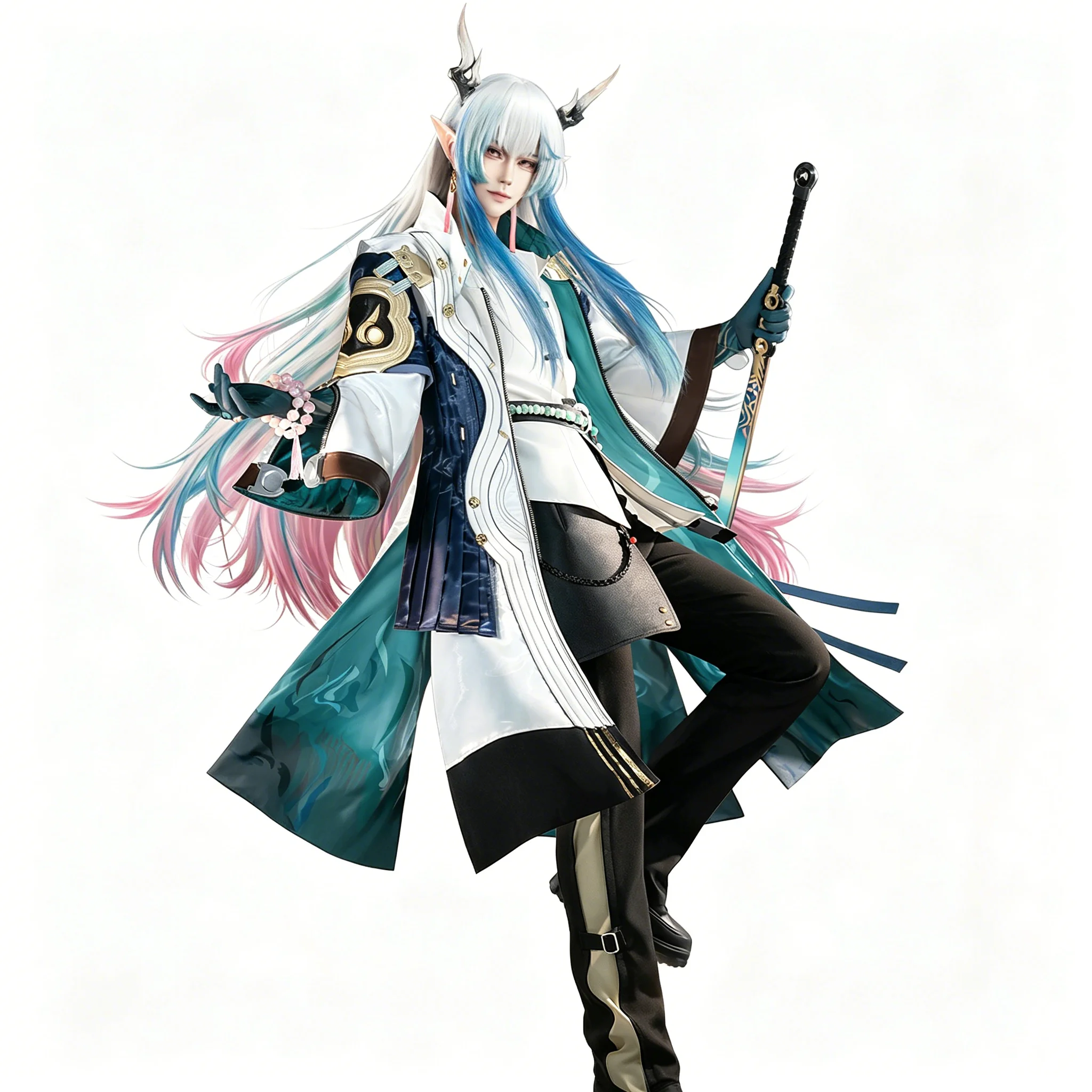 Arknights Yi Game Character Cosplay Full Suit Men Adults Anime Outfit for Halloween Party Role Playing Daily Casual Occasions
Arknights Yi Game Character Cosplay Full Suit Men Adults Anime Outfit for Halloween Party Role Playing Daily Casual Occasions