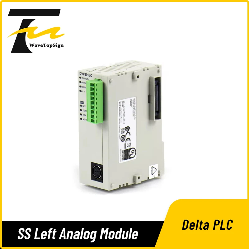 Delta PLC Module SLIM Left Side Weighing Module DVP201LC-SL DVP202LC-SL DVP211LC-SL DVP04AD-SL DVP04DA-SL DVP01LC-SL DVP02LC-SL
Delta PLC Module SLIM Left Side Weighing Module DVP201LC-SL DVP202LC-SL DVP211LC-SL DVP04AD-SL DVP04DA-SL DVP01LC-SL DVP02LC-SL
