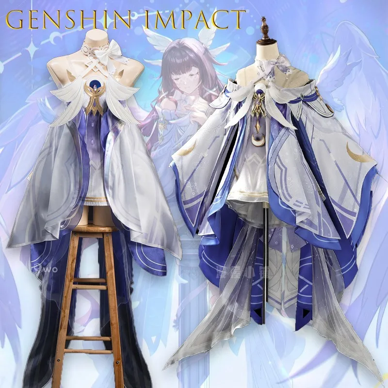 Columbina Genshin Impact Косплей Полный комплект Луна Униформа Юбка Реквизит для ролевых игр Полный костюм Наряд
Columbina Genshin Impact Косплей Полный комплект Луна Униформа Юбка Реквизит для ролевых игр Полный костюм Наряд