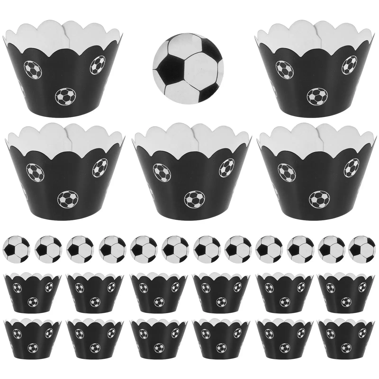 Football Cake Toppers Decorations for Design Premium Wrappers Soccer Set Theme Cupcake
Football Cake Toppers Decorations for Design Premium Wrappers Soccer Set Theme Cupcake