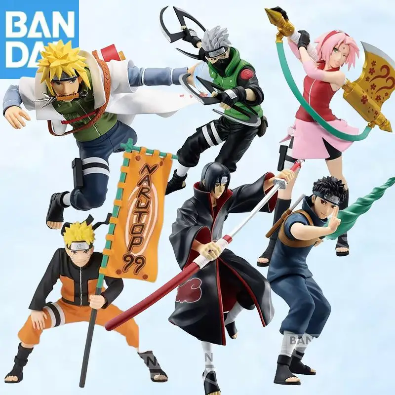 Genuine Bandai Namco Banpresto Naruto Namikaze Minato Naru Top 99 Uchiha Itachi Haruno Sakura Anime Figure Model Toy Gift Pvc
Genuine Bandai Namco Banpresto Naruto Namikaze Minato Naru Top 99 Uchiha Itachi Haruno Sakura Anime Figure Model Toy Gift Pvc