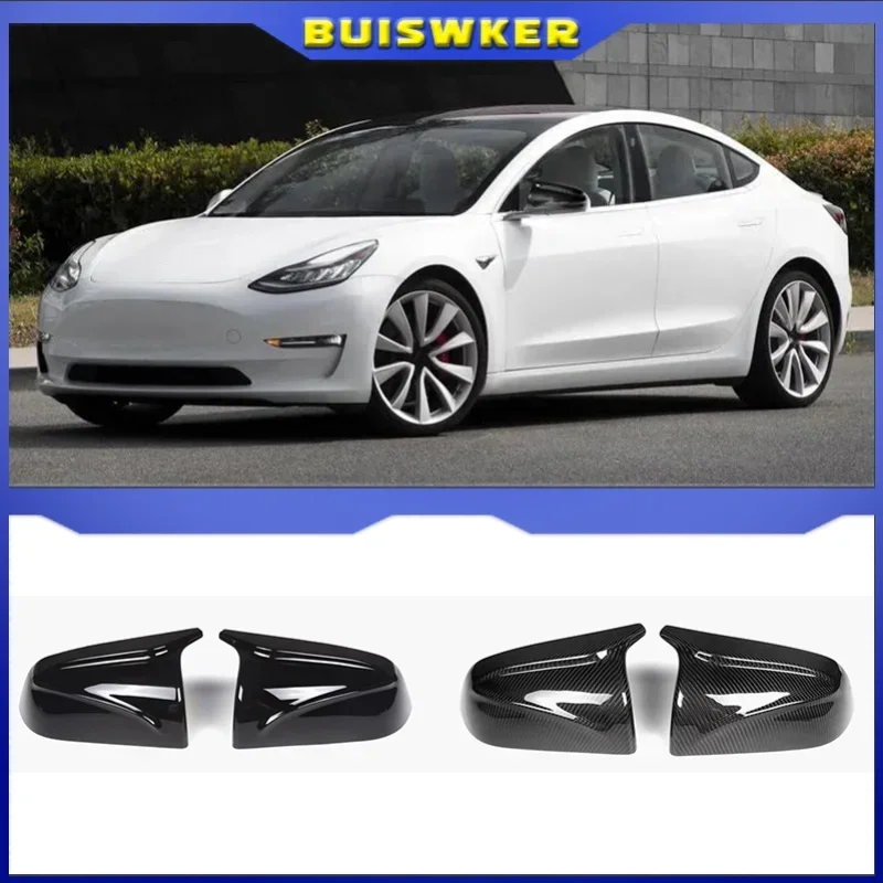 Carbon Fiber Car Paste Side Door Mirror Cover For Tesla Model 3 Auto Exterior Accessories ABS Sides Rearview Cover Caps
Carbon Fiber Car Paste Side Door Mirror Cover For Tesla Model 3 Auto Exterior Accessories ABS Sides Rearview Cover Caps