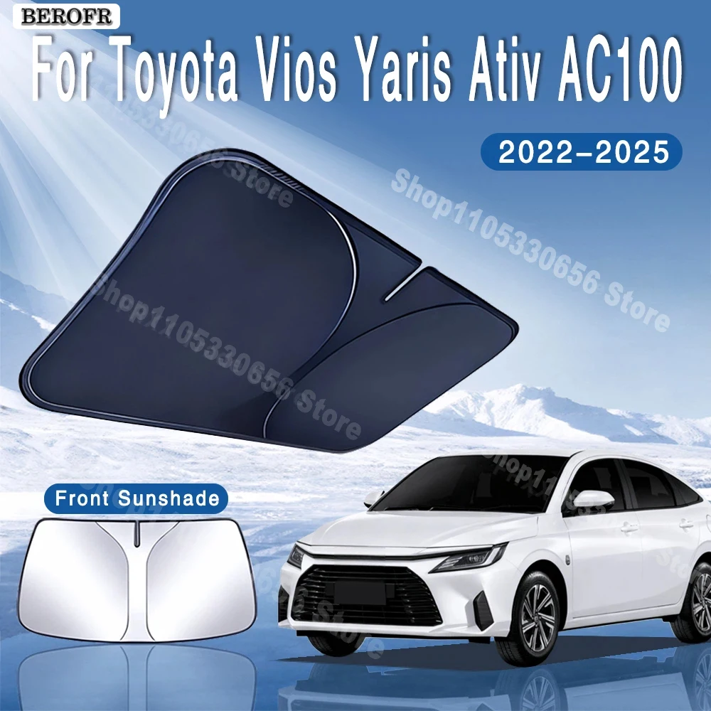 For Toyota Vios Yaris Ativ AC100 2022~2025 2023 Car Sun Visor Front Windshield Sunshade Heat Insulation Summer Auto Accessories
For Toyota Vios Yaris Ativ AC100 2022~2025 2023 Car Sun Visor Front Windshield Sunshade Heat Insulation Summer Auto Accessories