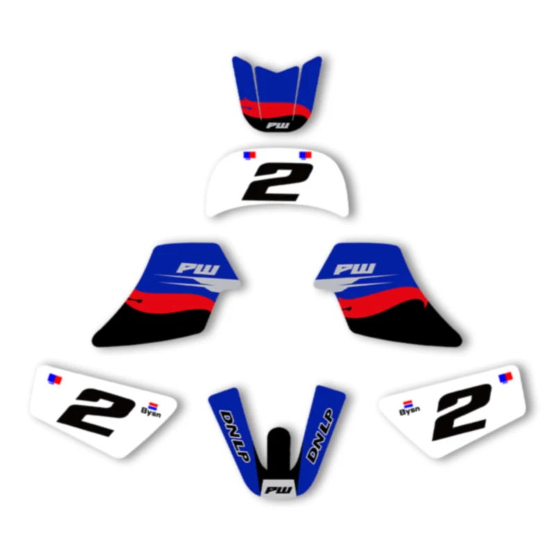 SPACE Custom Motorcycle Graphics Background Decal for YAMAHA PW50 Stickers Kits 007
SPACE Custom Motorcycle Graphics Background Decal for YAMAHA PW50 Stickers Kits 007