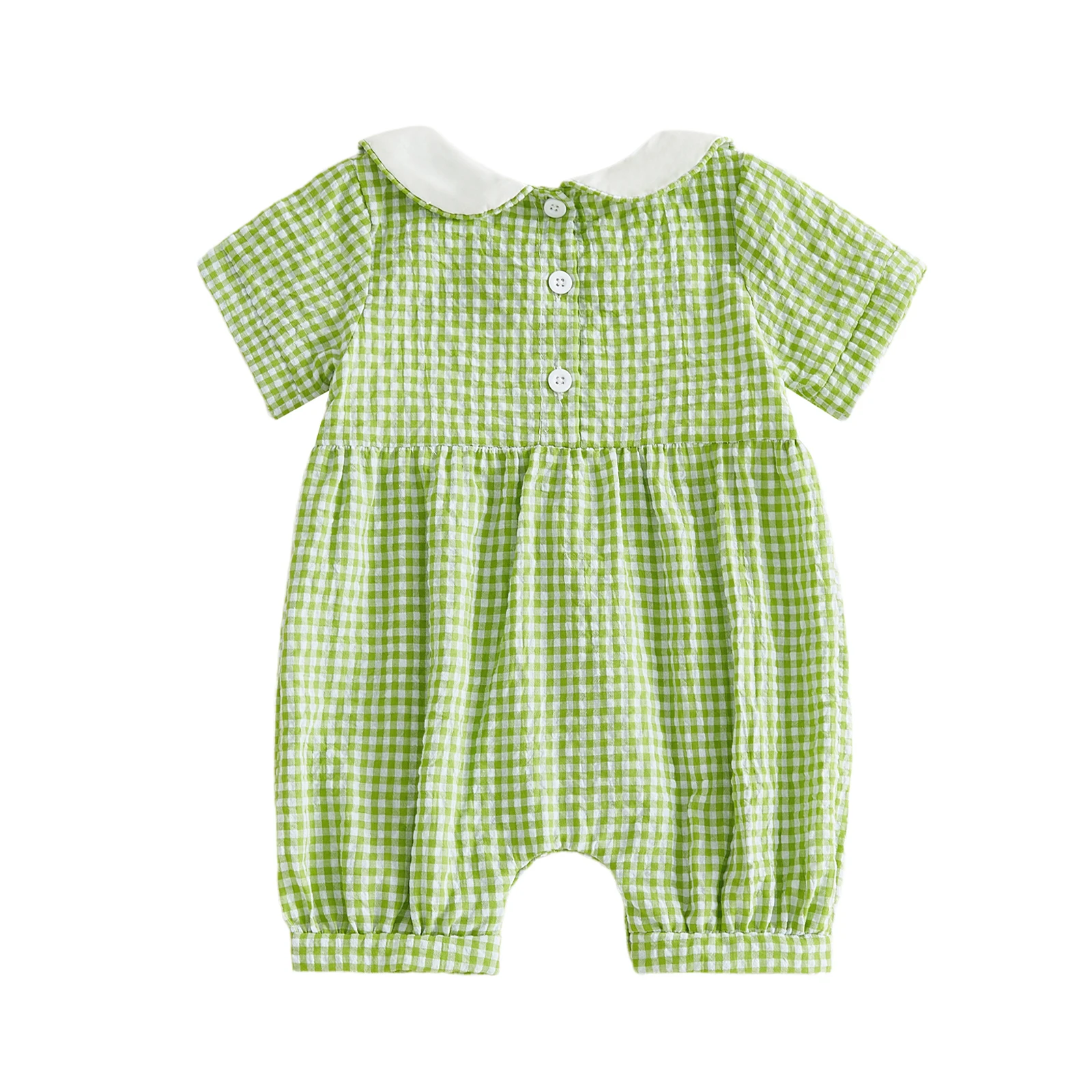 0-18M Summer Baby Boy Short Sleeve Jumpsuit Collared Excavator/Animals Smocked Gingham Romper Clothes
0-18M Summer Baby Boy Short Sleeve Jumpsuit Collared Excavator/Animals Smocked Gingham Romper Clothes