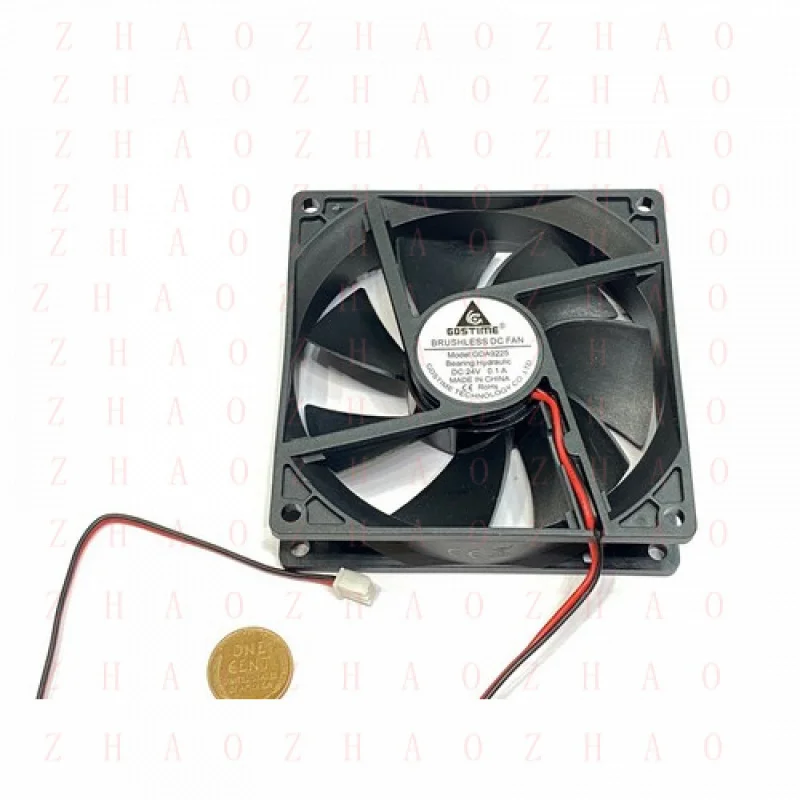 Вентилятор L+ для GDA9225 Gdstime, бесщеточный, для охлаждения корпуса, DC G11 9225, 24В, 92мм x 25мм, 2-контактный, 0.1А
Вентилятор L+ для GDA9225 Gdstime, бесщеточный, для охлаждения корпуса, DC G11 9225, 24В, 92мм x 25мм, 2-контактный, 0.1А