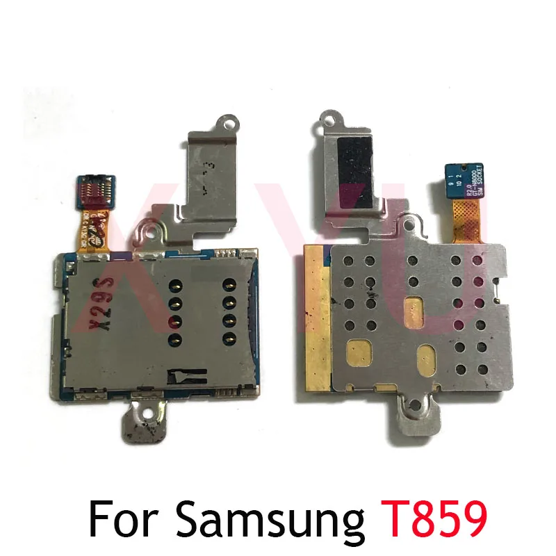 For Samsung T500 T505 T590 T595 T859 T520 T525 T800 T805 SIM Card Reader Holder Slot Tray Memory Socket Flex Cable Repair Parts
For Samsung T500 T505 T590 T595 T859 T520 T525 T800 T805 SIM Card Reader Holder Slot Tray Memory Socket Flex Cable Repair Parts