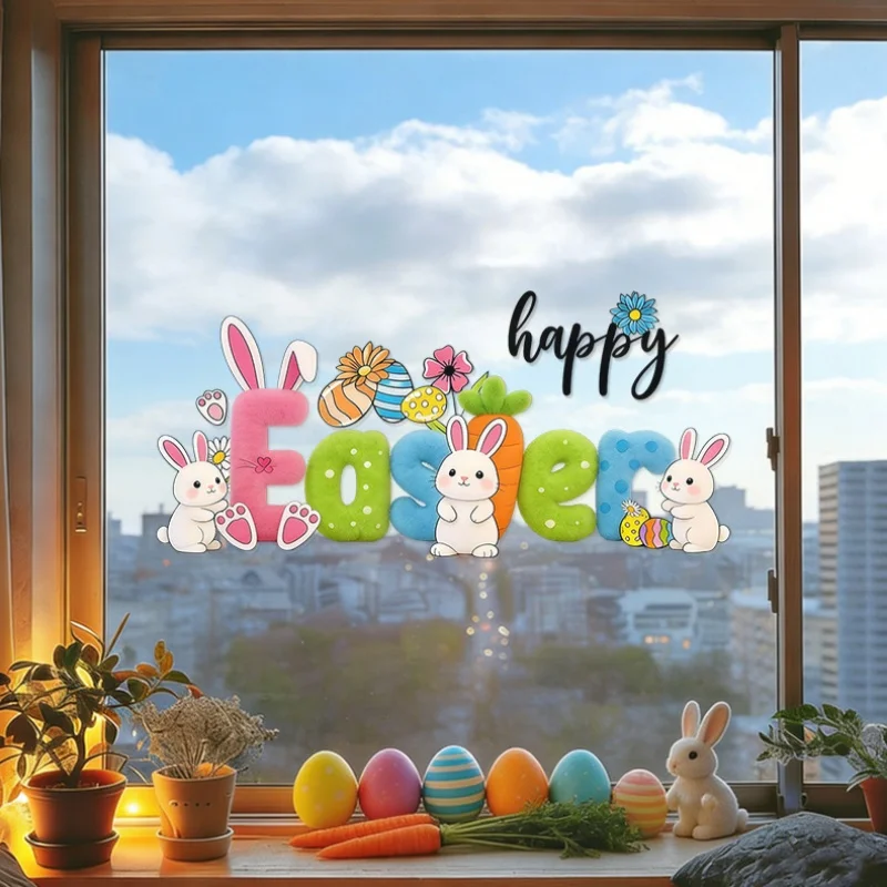 Three Rabbits Easter Egg Stickers PVC Creative Detachable Self-adhesive Decoration Beautification Room Baby Room Wall Stickers
Three Rabbits Easter Egg Stickers PVC Creative Detachable Self-adhesive Decoration Beautification Room Baby Room Wall Stickers