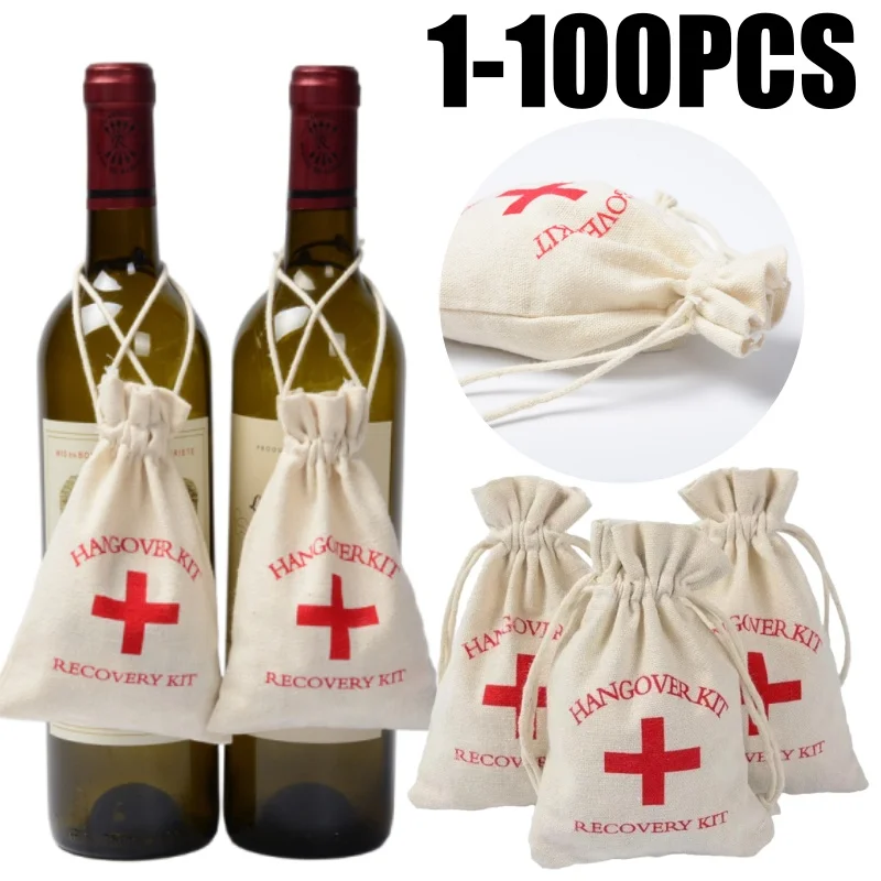 Wedding Party Hangover Kit Eco-Friendly Cotton Linen Bag for Red Cross Logo Drawstring Dust Proof Foldable Bag Recyclable
Wedding Party Hangover Kit Eco-Friendly Cotton Linen Bag for Red Cross Logo Drawstring Dust Proof Foldable Bag Recyclable