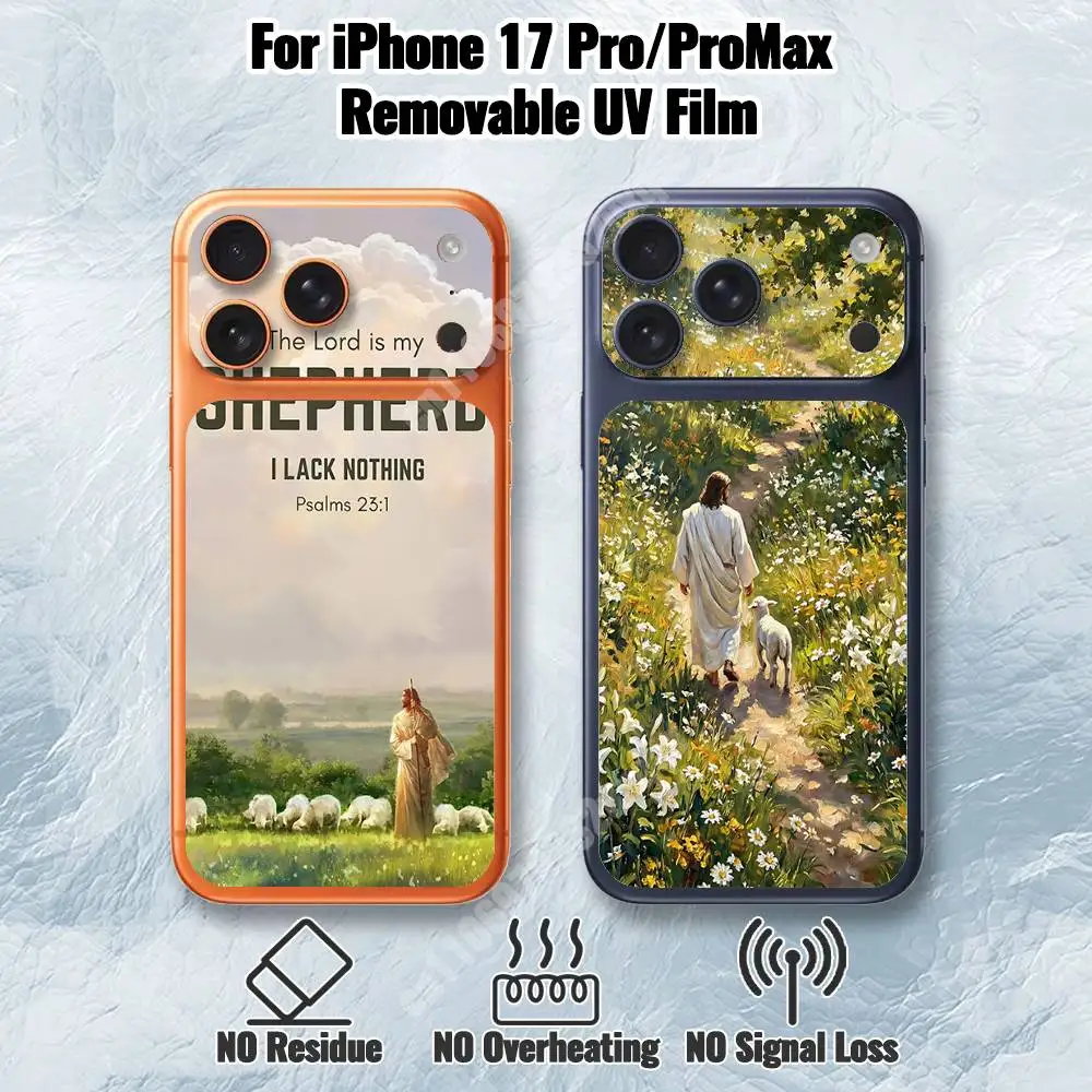 Jesus Christ The Shepherd Removable UV Film for iPhone 17 Pro 17 ProMax Protective Sticker
Jesus Christ The Shepherd Removable UV Film for iPhone 17 Pro 17 ProMax Protective Sticker