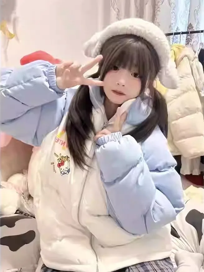 Зимняя хлопковая куртка большого размера, теплая, в стиле колор-блок, женское пальто, нежно-розовая верхняя одежда, весна 2026
Зимняя хлопковая куртка большого размера, теплая, в стиле колор-блок, женское пальто, нежно-розовая верхняя одежда, весна 2026