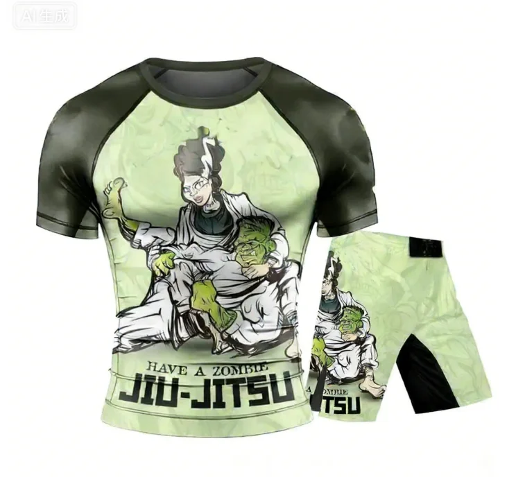 Frankenstein Wrestling Rash Guards Surfing Jersey Beach Shirts Swimwear Diving Gym Shorts MMA BJJ Men Jiu Jitsu Fitness Sets
Frankenstein Wrestling Rash Guards Surfing Jersey Beach Shirts Swimwear Diving Gym Shorts MMA BJJ Men Jiu Jitsu Fitness Sets