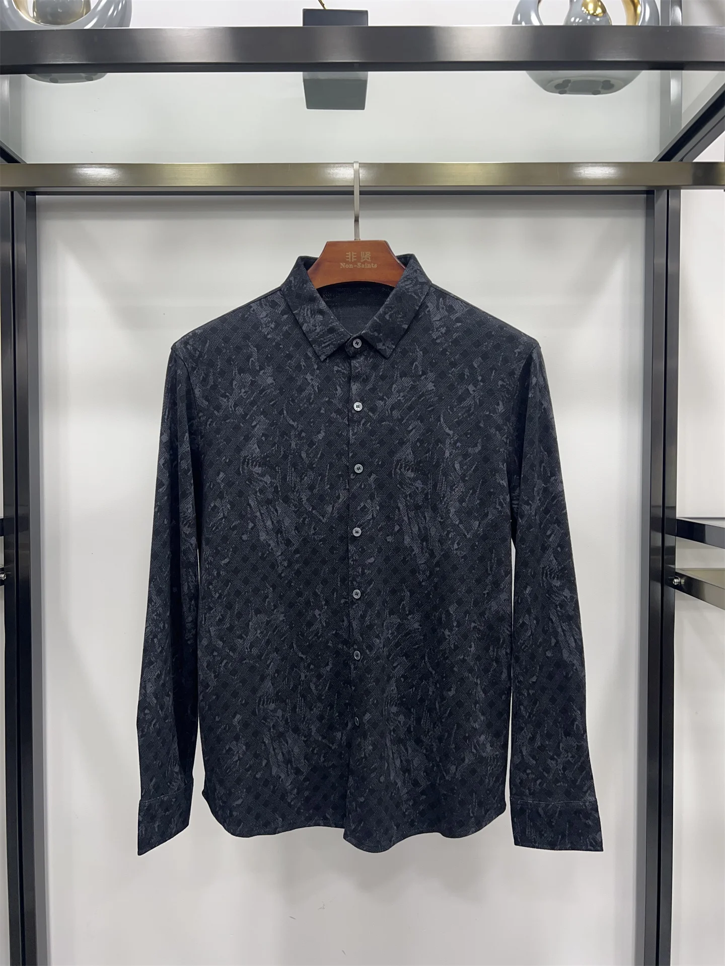 Non-Saints Men's irt-Tee Comfortable Wool Blend Long Sve Busin Casual Inner Wear Stand Fit Autumn Winter Faion
Non-Saints Men's irt-Tee Comfortable Wool Blend Long Sve Busin Casual Inner Wear Stand Fit Autumn Winter Faion