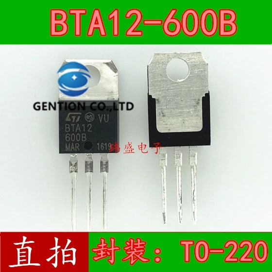 10PCS BTA12-600B TO220 12A 600V bidirectional thyristor in stock 100% new and original
10PCS BTA12-600B TO220 12A 600V bidirectional thyristor in stock 100% new and original
