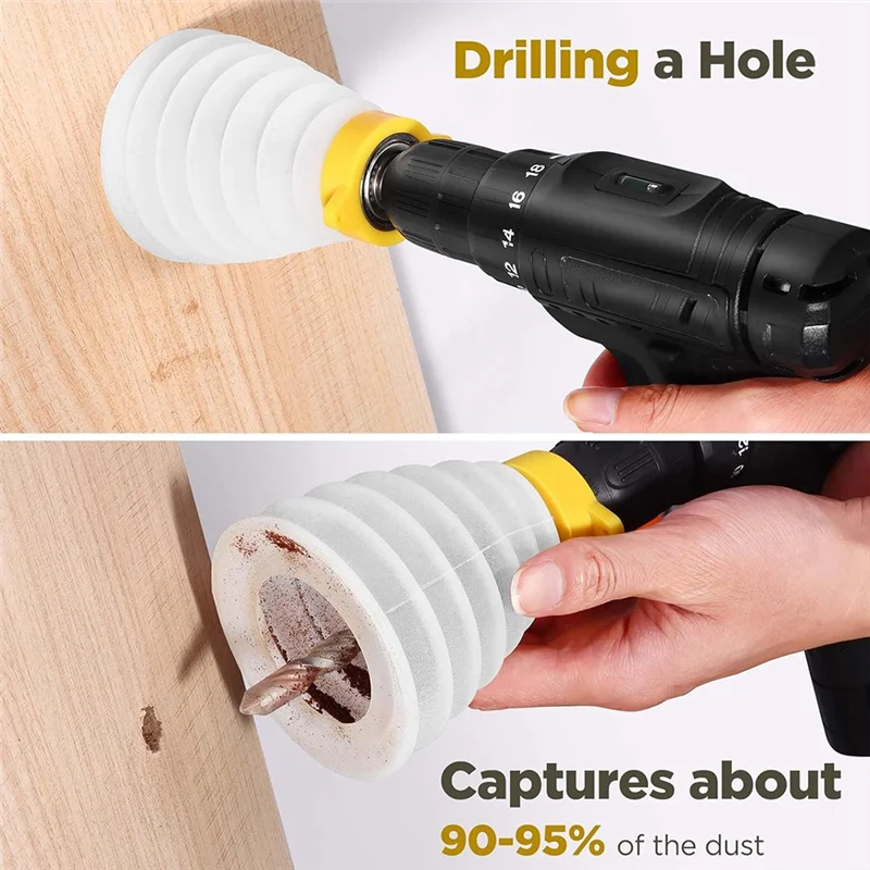 BAAG-Electric Drill Dust Cover Drill Bit Dust Collector Expandable Rubber Dust Bowl For Electric Hammer
BAAG-Electric Drill Dust Cover Drill Bit Dust Collector Expandable Rubber Dust Bowl For Electric Hammer