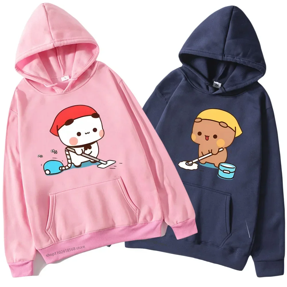 Kawaii DuDu and BuBu cleaning their house Hoodies Panda Bear Brownie Sweatshirt Winter Autumn Coats Couple Clothes for Women Men
Kawaii DuDu and BuBu cleaning their house Hoodies Panda Bear Brownie Sweatshirt Winter Autumn Coats Couple Clothes for Women Men