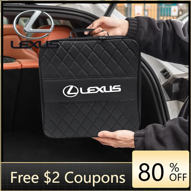 Emblems Car Leather Storage Bag High-capacity Auto Trunk Handbag For Lexus F SPORT LBX NX RX 350h 450h Plug-in Hybrid ES UX 300e
Emblems Car Leather Storage Bag High-capacity Auto Trunk Handbag For Lexus F SPORT LBX NX RX 350h 450h Plug-in Hybrid ES UX 300e