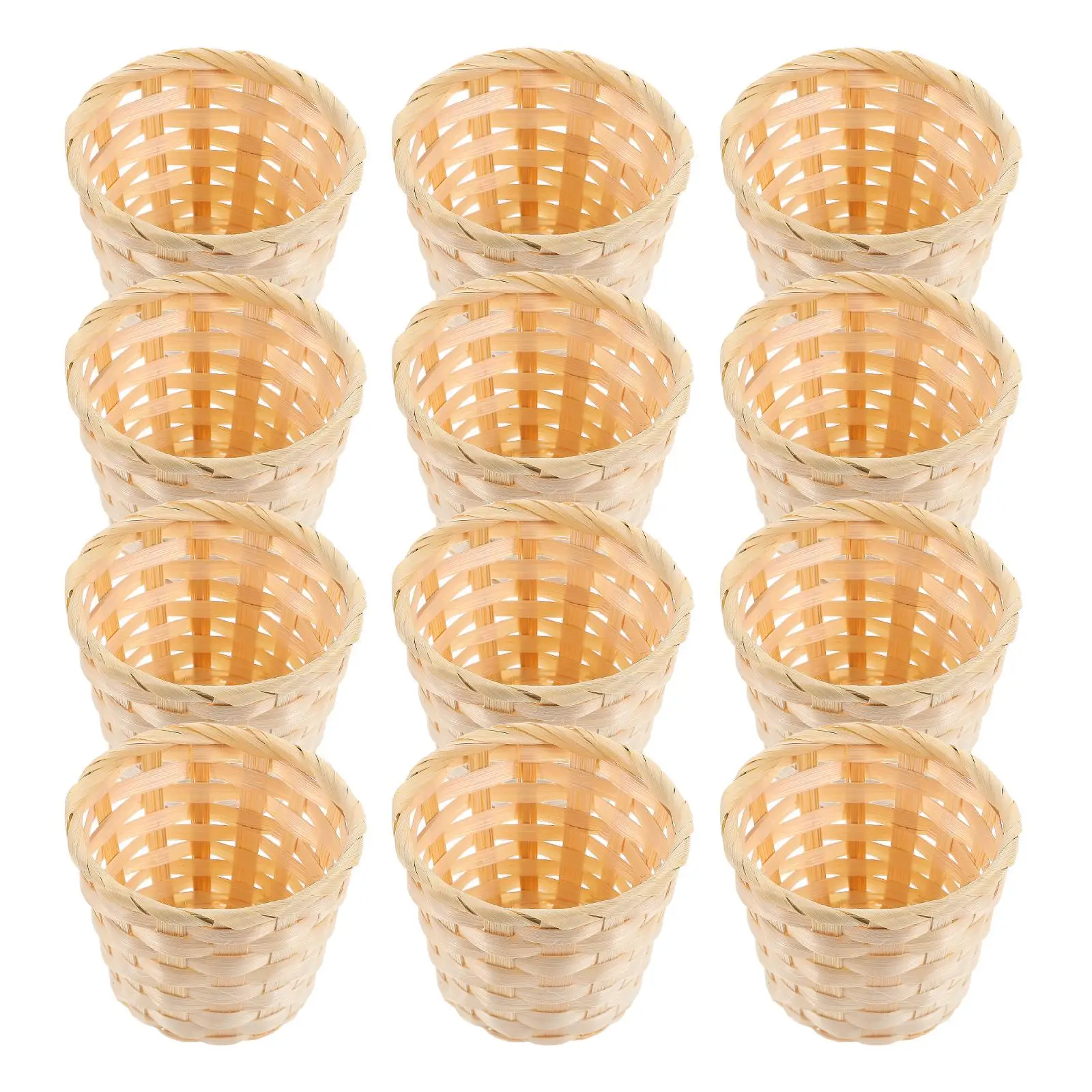 12 Pcs Mini Woven Baskets Storage Home Accessories Sundries Organizer Toy Desktop Wooden Shopping for
12 Pcs Mini Woven Baskets Storage Home Accessories Sundries Organizer Toy Desktop Wooden Shopping for
