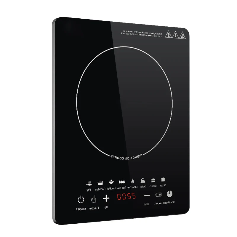 Home intelligent multifunctional 110V 220V high power English version export customized induction cooker
Home intelligent multifunctional 110V 220V high power English version export customized induction cooker