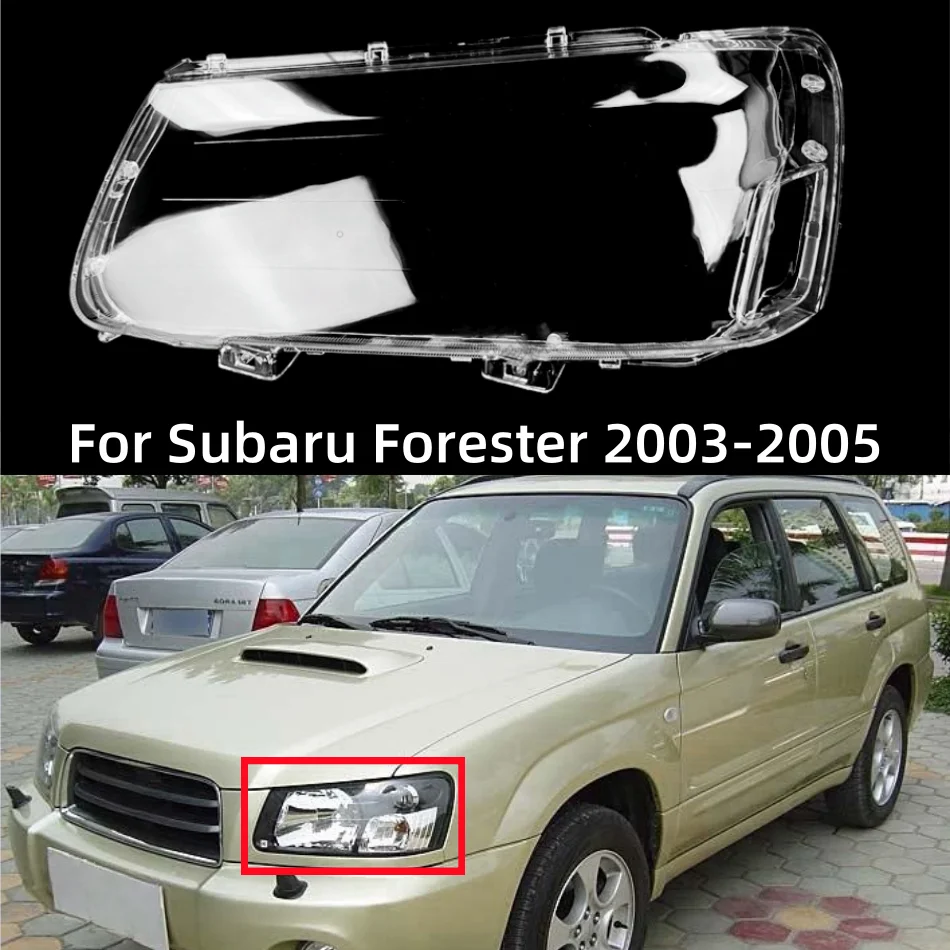 Для Subaru Forester 2003 2004 2005 запасные части для салона автомобиля стеклянные фары прозрачные анти-УФ и Антивозрастные 
Для Subaru Forester 2003 2004 2005 запасные части для салона автомобиля стеклянные фары прозрачные анти-УФ и Антивозрастные