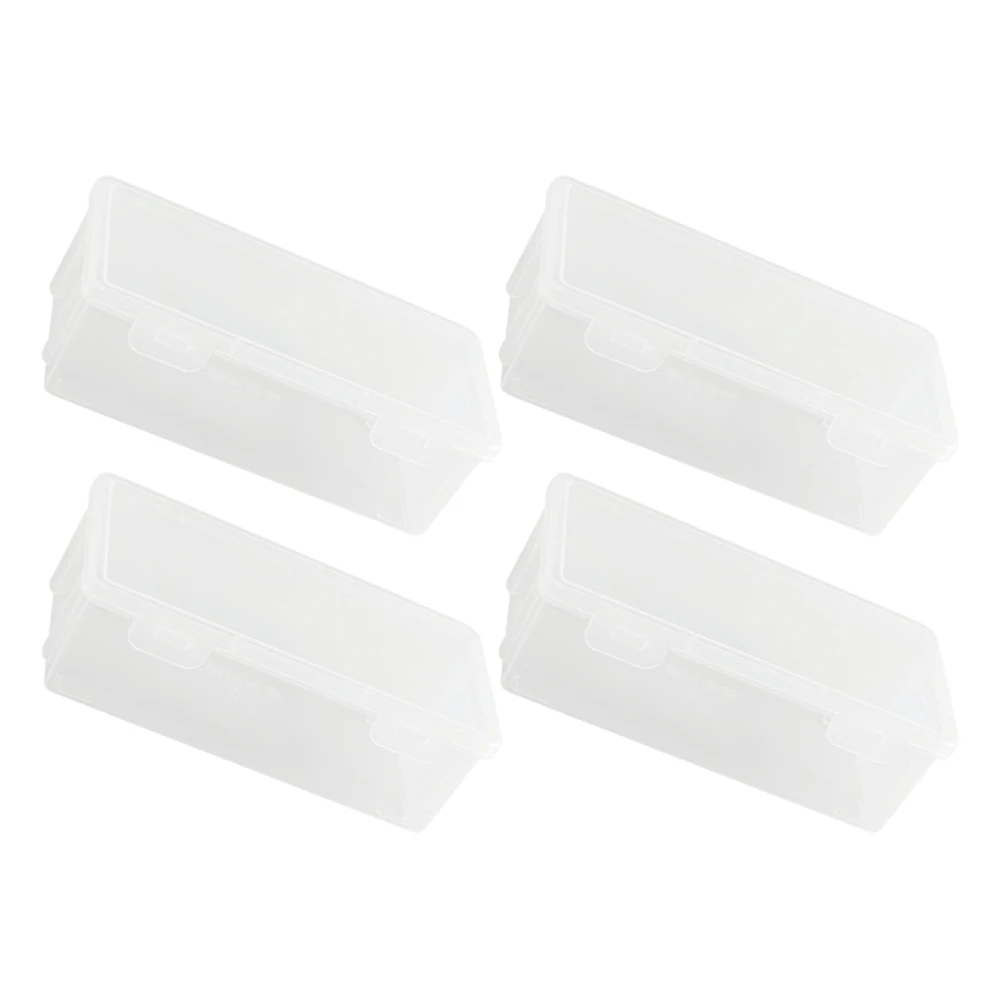 4pcs Large Capacity Clear Plastic Pencil Boxes Transparent Stationery Containers Durable Reusable Kids Students Teachers Pen
4pcs Large Capacity Clear Plastic Pencil Boxes Transparent Stationery Containers Durable Reusable Kids Students Teachers Pen