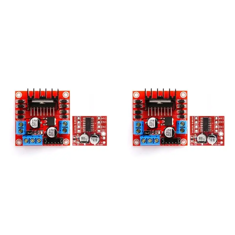 A52T 2X L298N Motor Driver Board Module For Robots And Smart Cars Dual H-Bridge Stepper Motor Driver Board Module 2A/25W
A52T 2X L298N Motor Driver Board Module For Robots And Smart Cars Dual H-Bridge Stepper Motor Driver Board Module 2A/25W