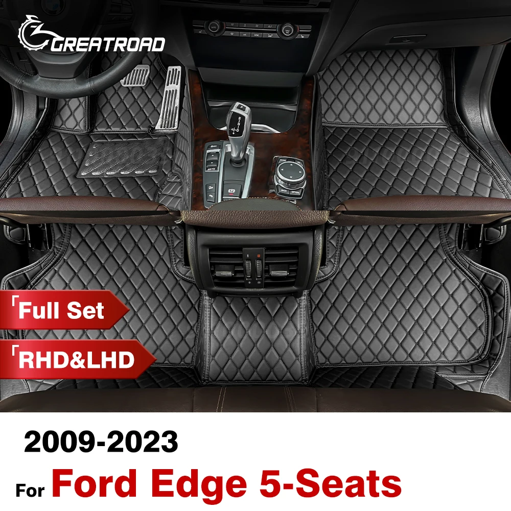 Car Floor Mats For Ford Edge 5 Seats 2009-2023 2022 2021 2020 2019 2018 Custom Auto Foot Pads Carpet Cover Interior Accessories
Car Floor Mats For Ford Edge 5 Seats 2009-2023 2022 2021 2020 2019 2018 Custom Auto Foot Pads Carpet Cover Interior Accessories
