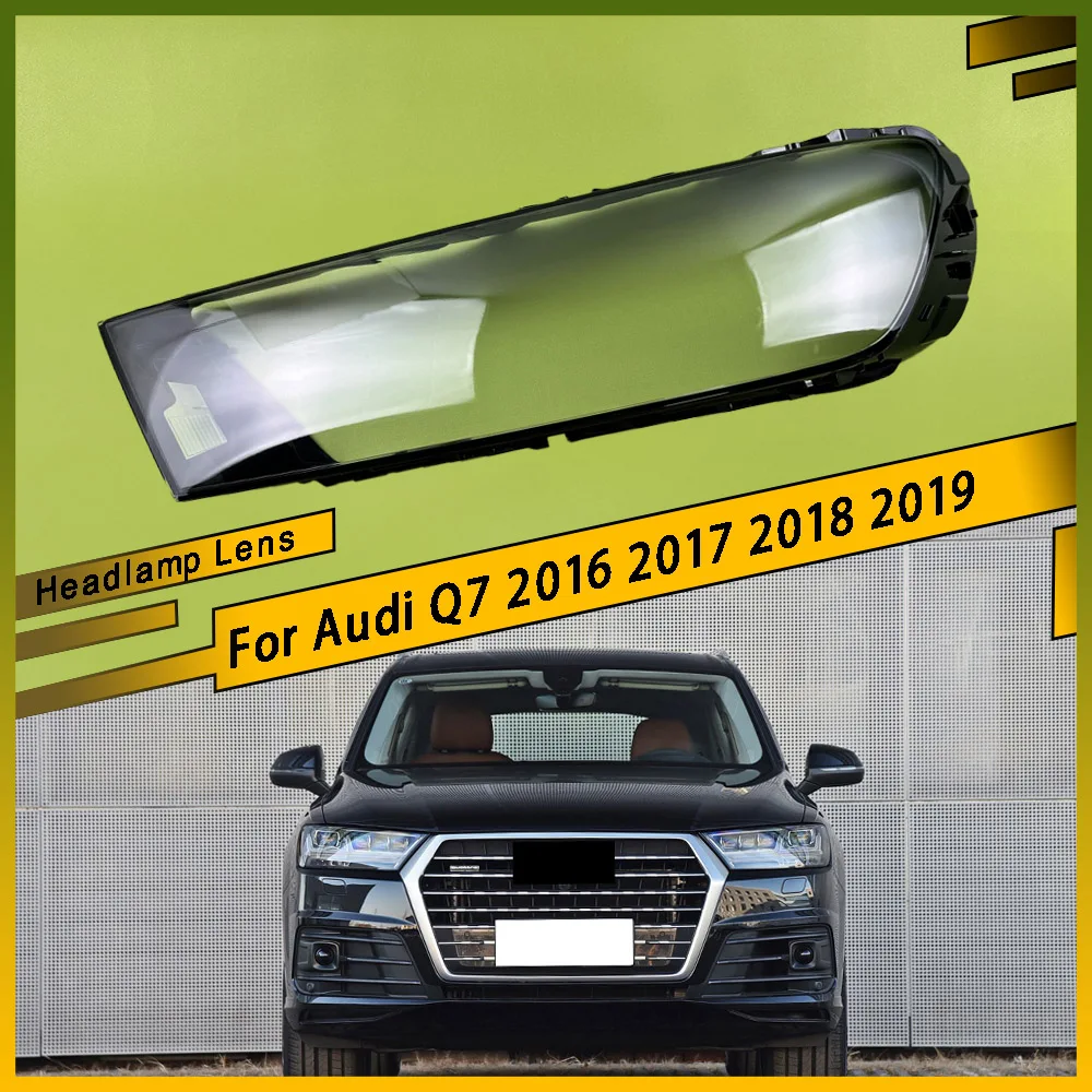 Head Lamp Light Case Headlights Shell Mask Transparent Cover Lampshdade Headlamp Shell Glass For Audi Q7 2016 2017 2018 2019
Head Lamp Light Case Headlights Shell Mask Transparent Cover Lampshdade Headlamp Shell Glass For Audi Q7 2016 2017 2018 2019