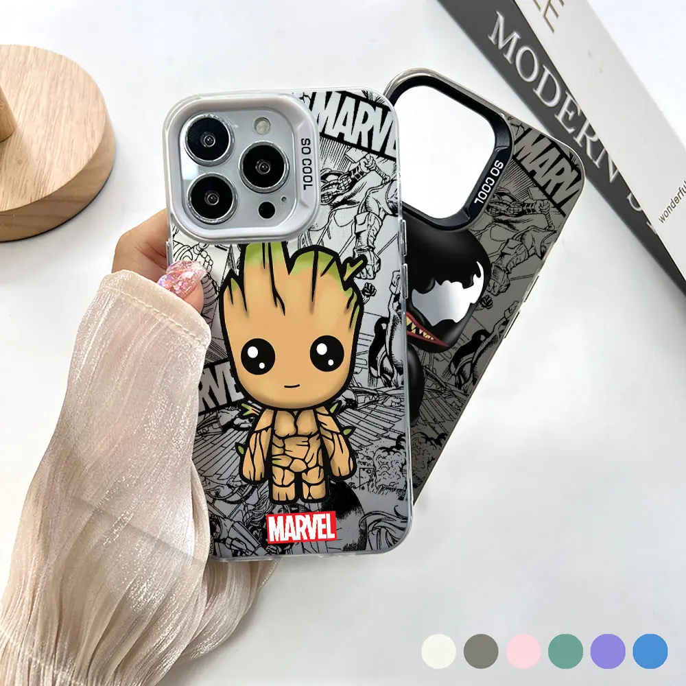 Marvel Hero Venom Cute Groot Case For Samsung A52 A72 A71 A73 A54 A53 A55 A51 A50 A34 A33 A32 A31 A30 A24 A23 A22 A21S 5G Cover
Marvel Hero Venom Cute Groot Case For Samsung A52 A72 A71 A73 A54 A53 A55 A51 A50 A34 A33 A32 A31 A30 A24 A23 A22 A21S 5G Cover