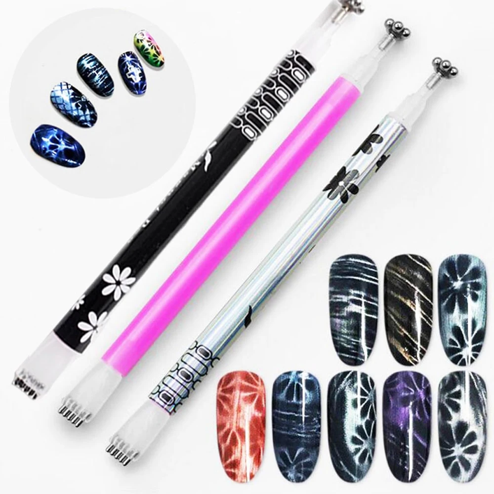1-pc Cat Eye Magnet Stick Magnetic Stick Board 3 colors Dual-ended Strong Magic 3D DIY Line Strip Effect Flower Brush Pen
1-pc Cat Eye Magnet Stick Magnetic Stick Board 3 colors Dual-ended Strong Magic 3D DIY Line Strip Effect Flower Brush Pen