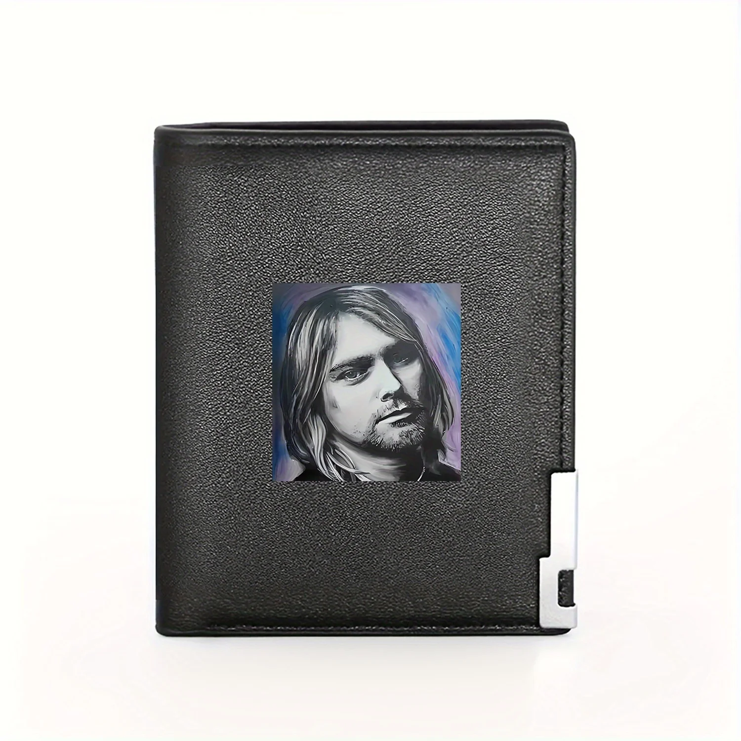 Kurt Cobain Portrait: Artistic Graphic Print Wallet for Men,Stylish & Unique Gift for Dad,Husband,Boyfriend. Business Mens Casua
Kurt Cobain Portrait: Artistic Graphic Print Wallet for Men,Stylish & Unique Gift for Dad,Husband,Boyfriend. Business Mens Casua