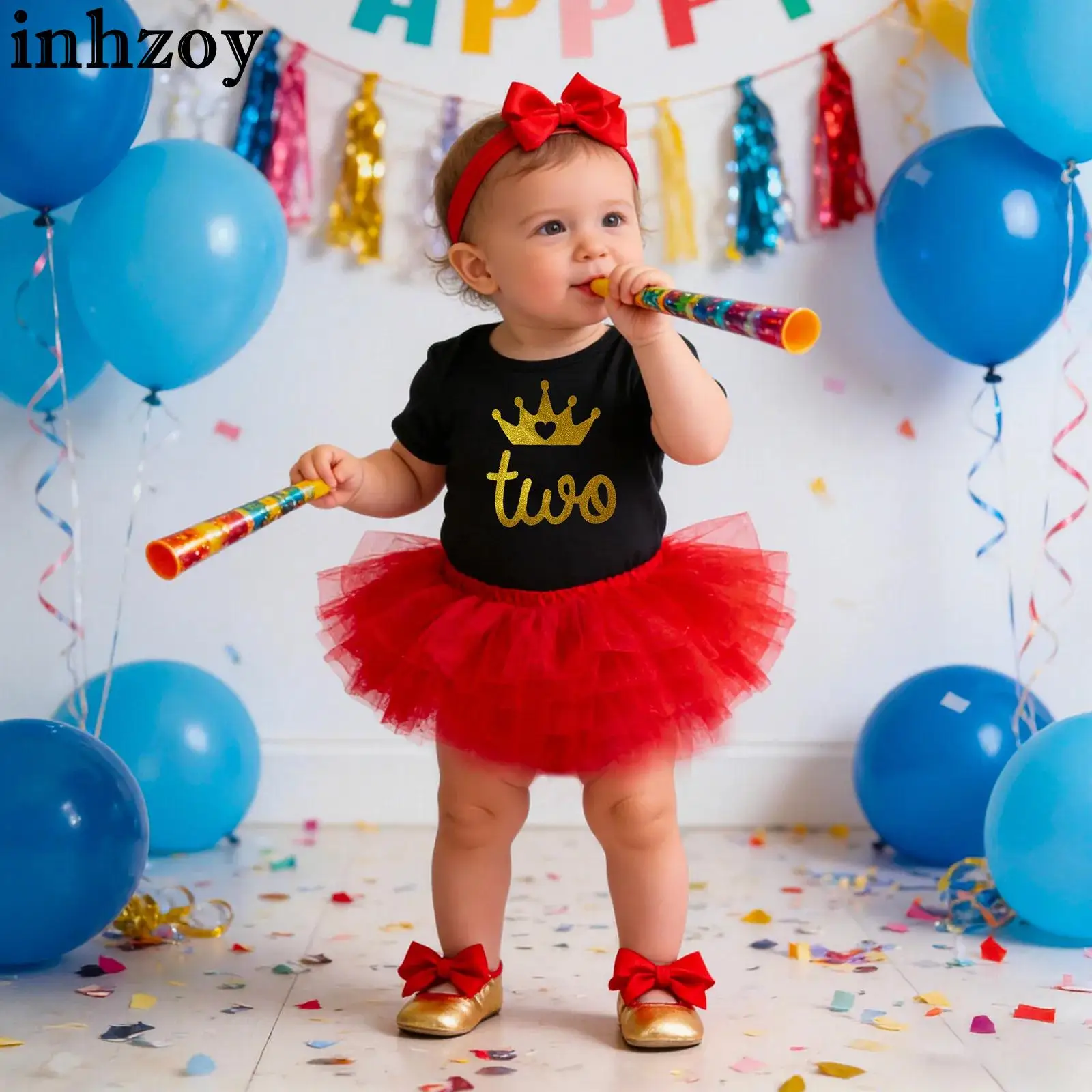 Baby Girls Birthday Cake Smash Party Outfit Short Sleeve Cute Romper with Elastic Waist Tutu Skirt Headband Photography Costume
Baby Girls Birthday Cake Smash Party Outfit Short Sleeve Cute Romper with Elastic Waist Tutu Skirt Headband Photography Costume
