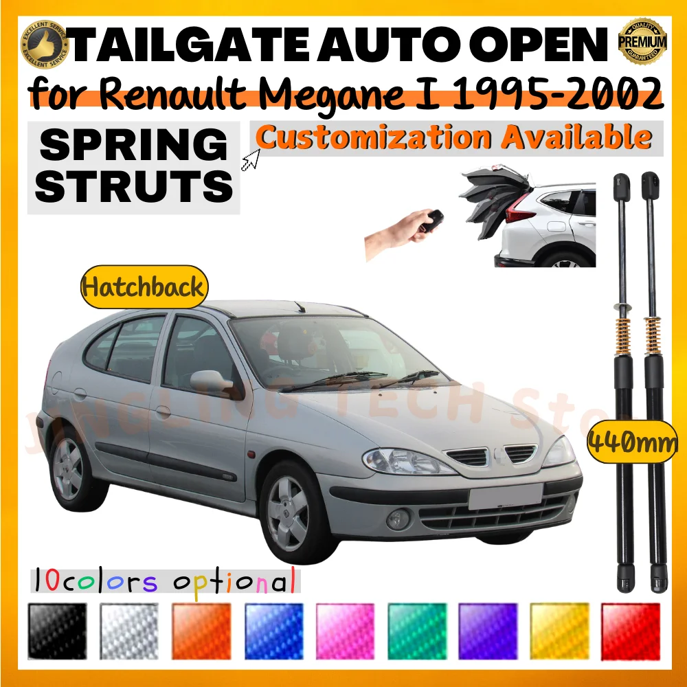 Qty(2) Trunk Struts with Spring for Renault Megane I Hatchaback 1995-2002 440MM Rear Tailgate Boot Lift Supports Shock Absorbers
Qty(2) Trunk Struts with Spring for Renault Megane I Hatchaback 1995-2002 440MM Rear Tailgate Boot Lift Supports Shock Absorbers