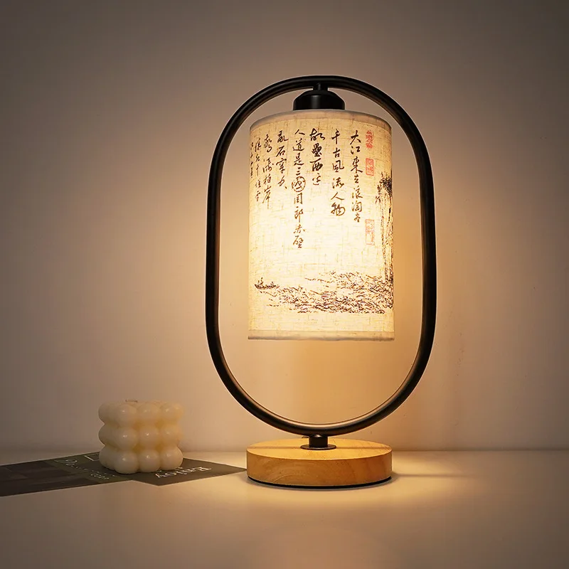Nordic Desk Lamp Bedroom Simple Personality Creative New Chinese Fabric Bedside Lamp Retro Night Solid Wood Atmosphere Lamp
Nordic Desk Lamp Bedroom Simple Personality Creative New Chinese Fabric Bedside Lamp Retro Night Solid Wood Atmosphere Lamp