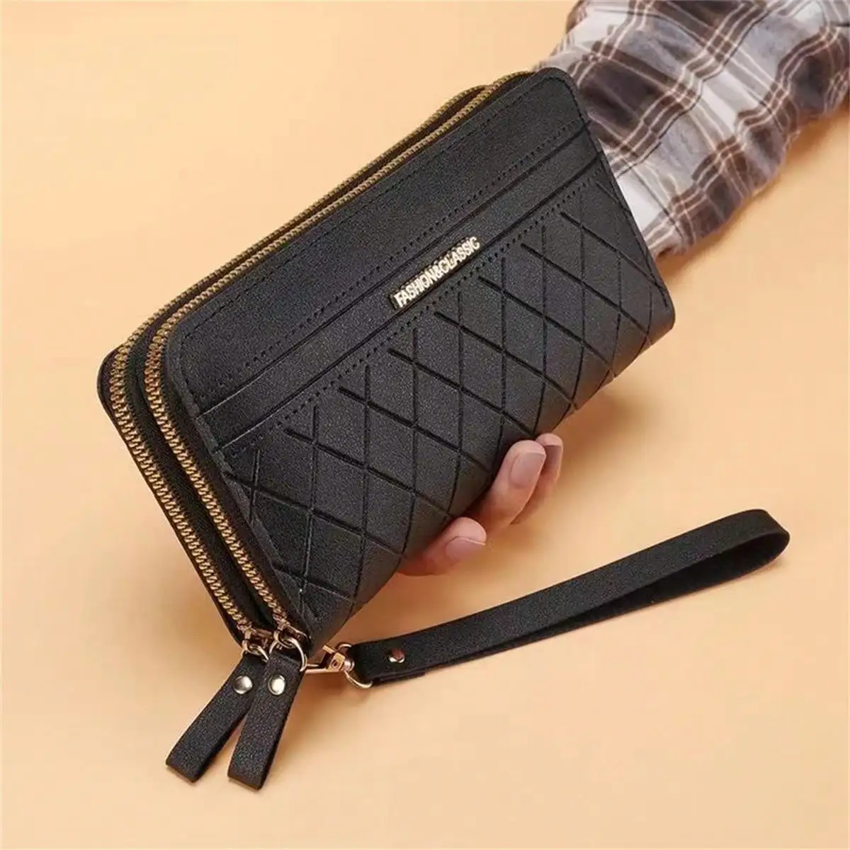 New Women Wallet Fashion Multi-Functional Clutch Phone Case Holder With Double Zipper Valentine's Day For Women Wallet Purse Wal
New Women Wallet Fashion Multi-Functional Clutch Phone Case Holder With Double Zipper Valentine's Day For Women Wallet Purse Wal