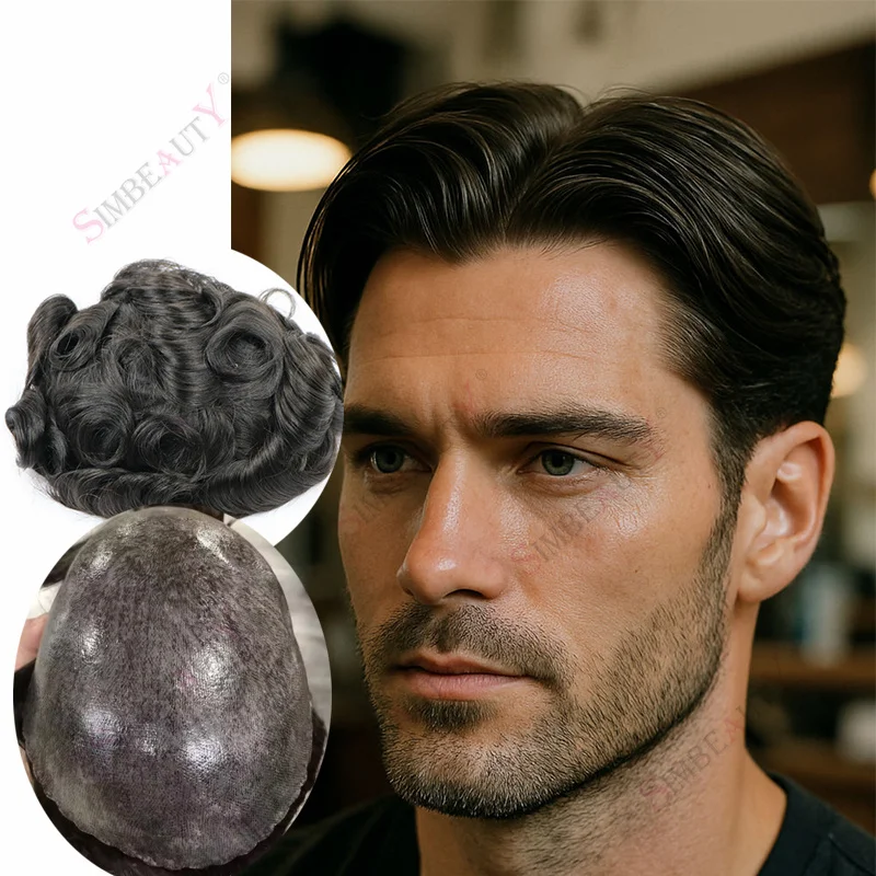 130 Плотность Супер натуральная линия волос Прочная тонкая кожа Необнаружимый мужской парик Черный Серый Блондинка Система человеческих волос Дешевая протез
130 Плотность Супер натуральная линия волос Прочная тонкая кожа Необнаружимый мужской парик Черный Серый Блондинка Система человеческих волос Дешевая протез