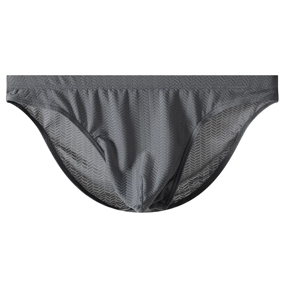 Men Ice Silk Jacquard Briefs Sexy Underwear Ultra Thin Pouch Low Rise Underpants Soft Sexy U Bulge Pouch Elastic Panties Hombre 
Men Ice Silk Jacquard Briefs Sexy Underwear Ultra Thin Pouch Low Rise Underpants Soft Sexy U Bulge Pouch Elastic Panties Hombre