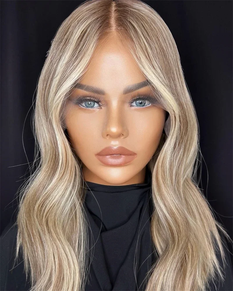 Pre-plucked Ombre Blond Soft body Hair 150 density and 13×4 100%human hair wig lace front wig, with baby hair pre plucked and f
Pre-plucked Ombre Blond Soft body Hair 150 density and 13×4 100%human hair wig lace front wig, with baby hair pre plucked and f