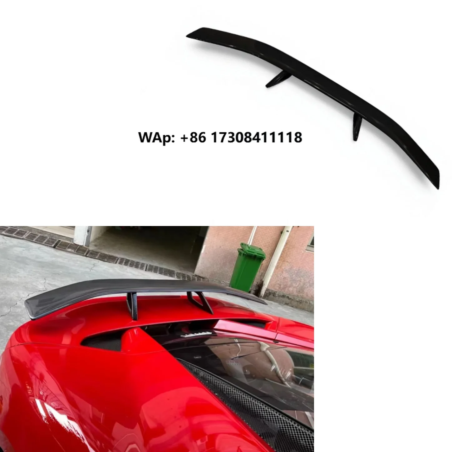 High Quality Factory Direct Carbon Fiber Novite-c Style Rear Wing Car Spoiler for F8
High Quality Factory Direct Carbon Fiber Novite-c Style Rear Wing Car Spoiler for F8
