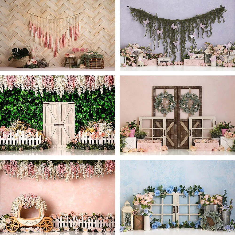 Mehofond Spring Floral Flower Grass Photography Backdrop Butterfly Fence Baby Shower Poster Backdrop Photo Studio Photozone Prop
Mehofond Spring Floral Flower Grass Photography Backdrop Butterfly Fence Baby Shower Poster Backdrop Photo Studio Photozone Prop