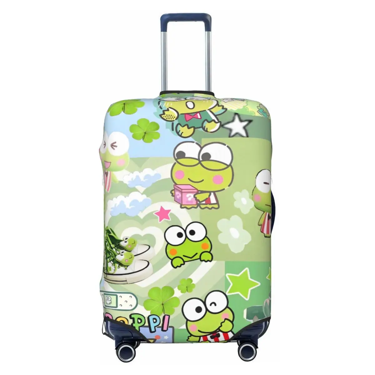 KEROKERO KEROPPI Anime Animal Suitcase Cover Fun Travel Protection Luggage Supplies Flight
KEROKERO KEROPPI Anime Animal Suitcase Cover Fun Travel Protection Luggage Supplies Flight
