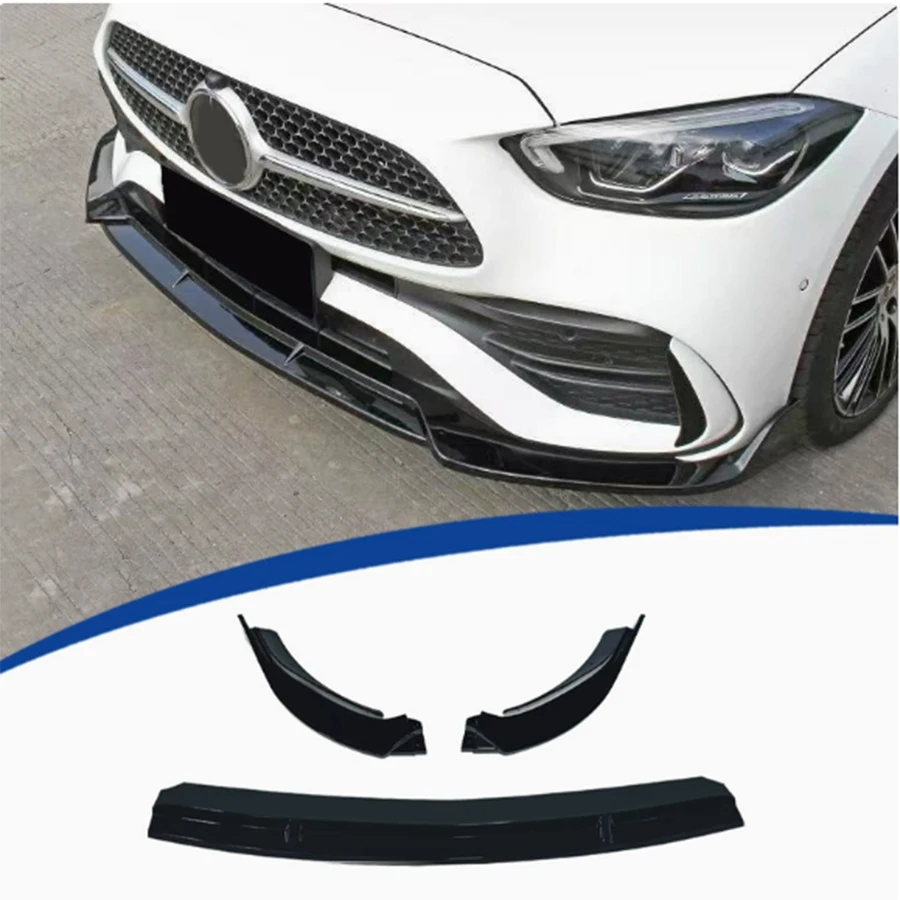 For Mercedes Benz A Class W177 2024+ Bright Black Car Front Bumper Lip glossy black Front lip Diffuser Front Chin Spoiler
For Mercedes Benz A Class W177 2024+ Bright Black Car Front Bumper Lip glossy black Front lip Diffuser Front Chin Spoiler