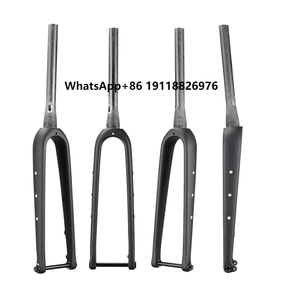 AIRWOLF Carbon Gravel Bike Forks 700*45C or 27.5*2.1'' 100*12MM Thru Axle 1-1/8'' to 1-1/2'' Steer for Road Bicycles
AIRWOLF Carbon Gravel Bike Forks 700*45C or 27.5*2.1'' 100*12MM Thru Axle 1-1/8'' to 1-1/2'' Steer for Road Bicycles