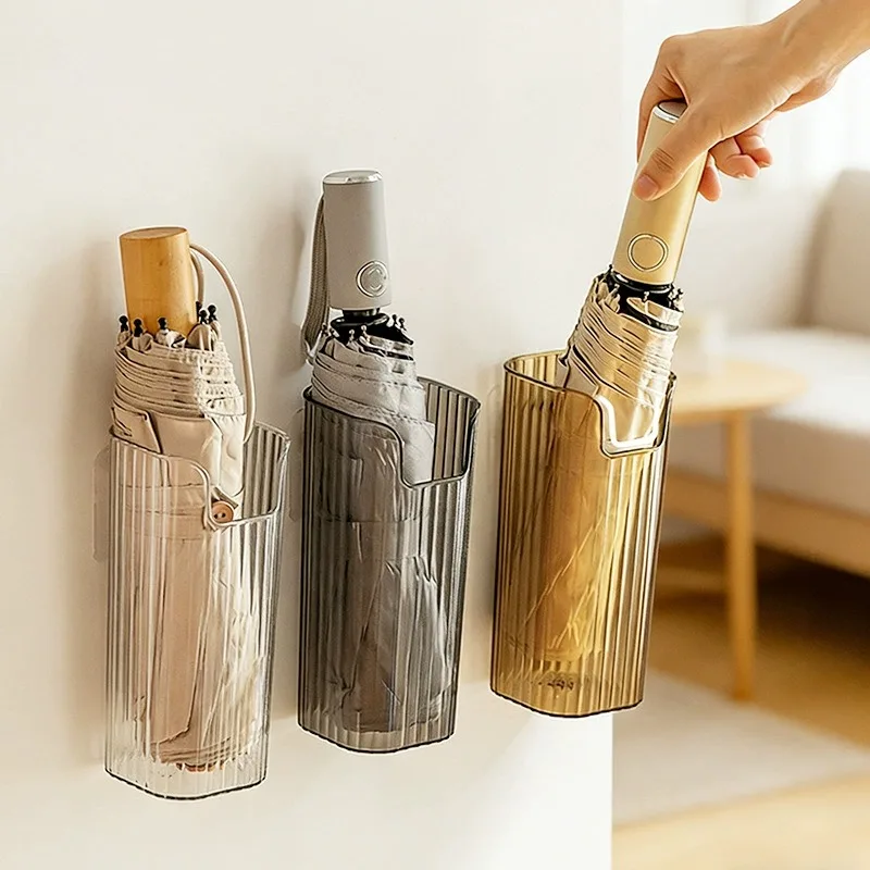 Wall-Mounted Umbrella Storage Box Indoor Entrance Rainproof Multi-Functional Straw Holder Bucket Plastic No-Drilling Needed
Wall-Mounted Umbrella Storage Box Indoor Entrance Rainproof Multi-Functional Straw Holder Bucket Plastic No-Drilling Needed