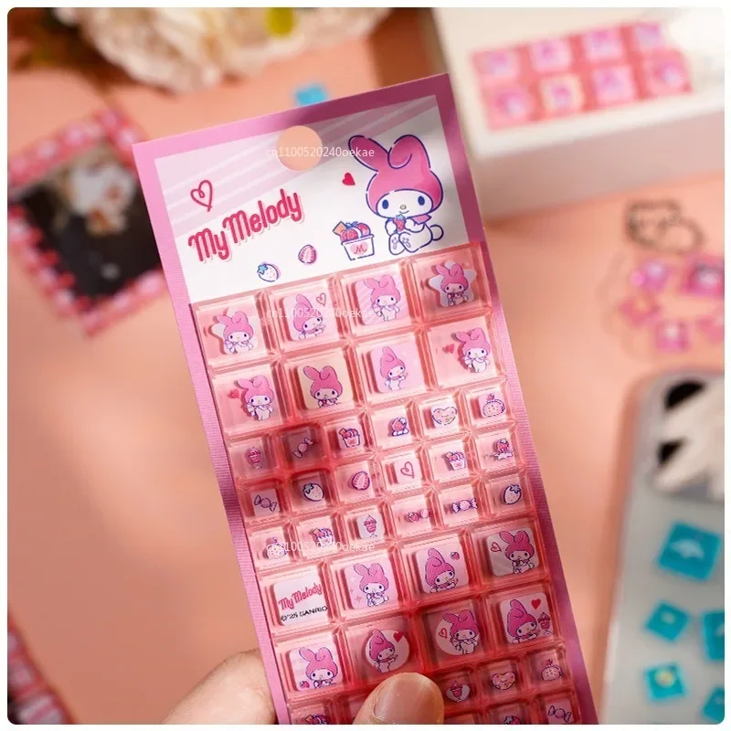 @Sanrio Hello Kitty 3D Relief Sticker Scrapbooking Cartoon Girls Diy Diary Phone Case Laptop Luggage Stickers Stationery Decals
@Sanrio Hello Kitty 3D Relief Sticker Scrapbooking Cartoon Girls Diy Diary Phone Case Laptop Luggage Stickers Stationery Decals