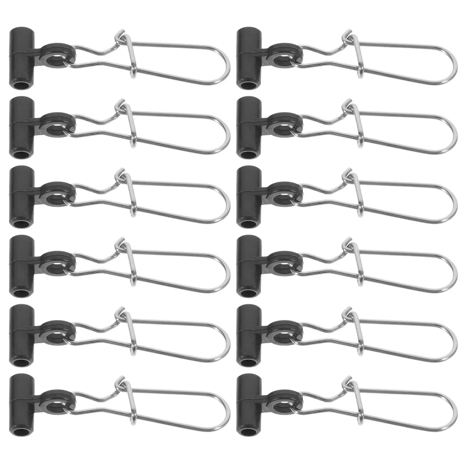 30 Pcs Fishing Hook Connectors Wear Resistant Snap Clips Small Lightweight Portable Fishing Accessories Stainless Steel
30 Pcs Fishing Hook Connectors Wear Resistant Snap Clips Small Lightweight Portable Fishing Accessories Stainless Steel
