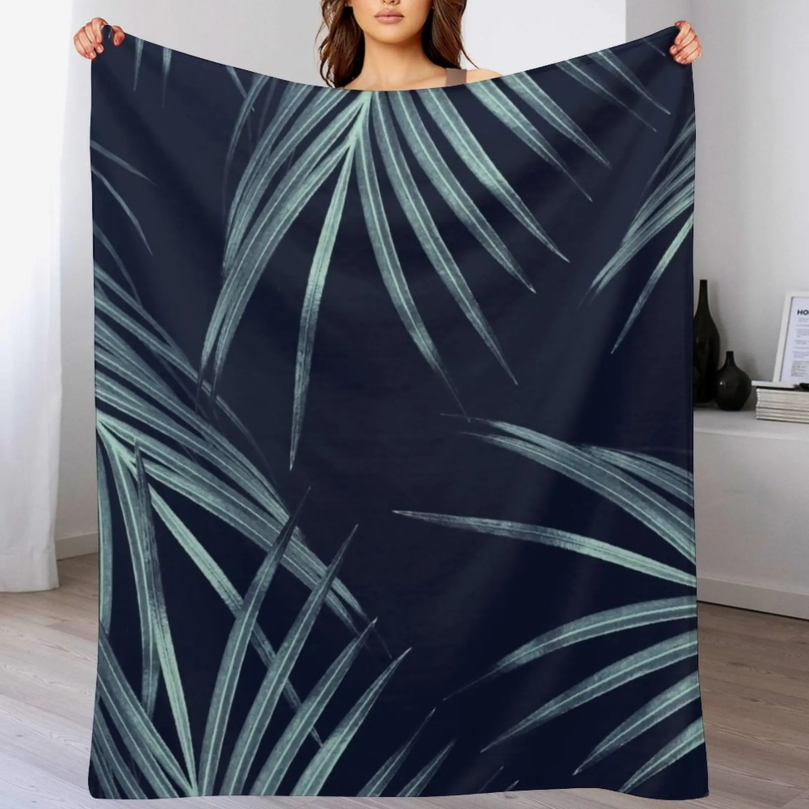 Navy Blue Palm Leaves Dream #1 #tropical #decor #art Throw Blanket Thins Hairys wednesday Blankets
Navy Blue Palm Leaves Dream #1 #tropical #decor #art Throw Blanket Thins Hairys wednesday Blankets