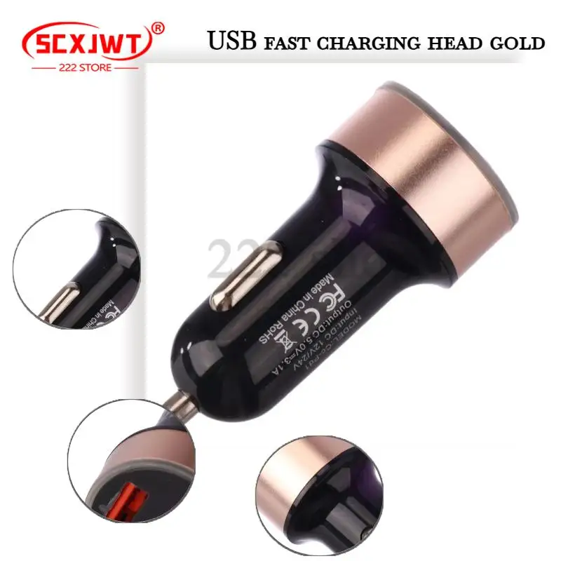 3.1A Dual USB Car Charger 2-port Design with LCD Display Voltage Meter Compatible with 12-24V
3.1A Dual USB Car Charger 2-port Design with LCD Display Voltage Meter Compatible with 12-24V